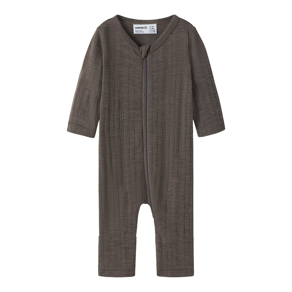 Grenouillère gris - morel, NAME IT