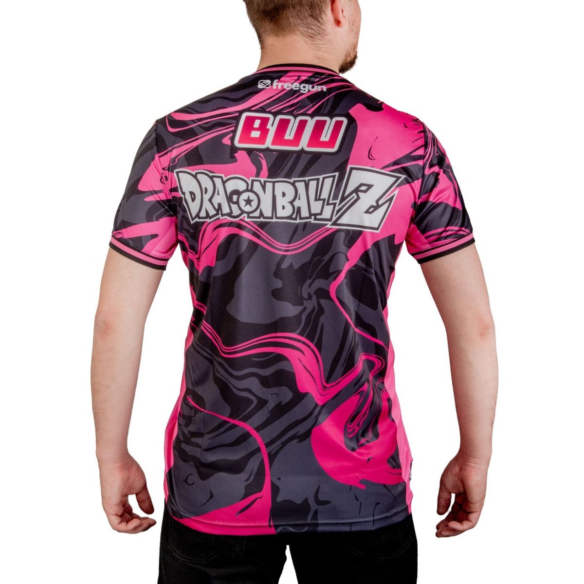 Jersey E-sport Dragon Ball Z noir/rose/blanc/jaune/violet, FREEGUN