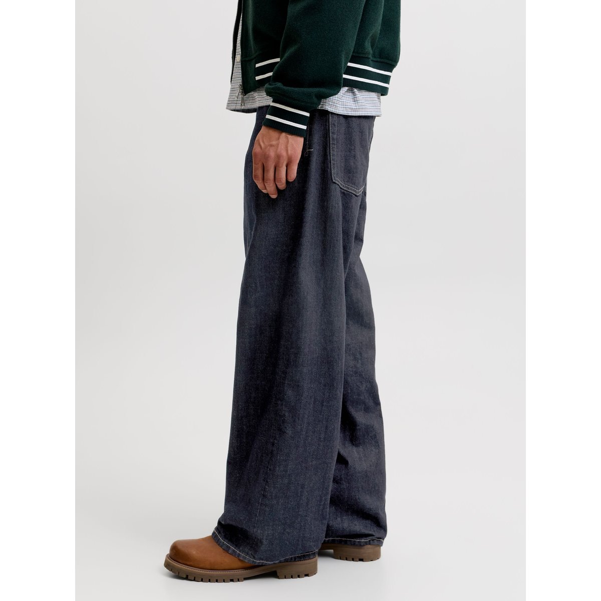 Jean À Coupe Wide blue denim, JACK & JONES