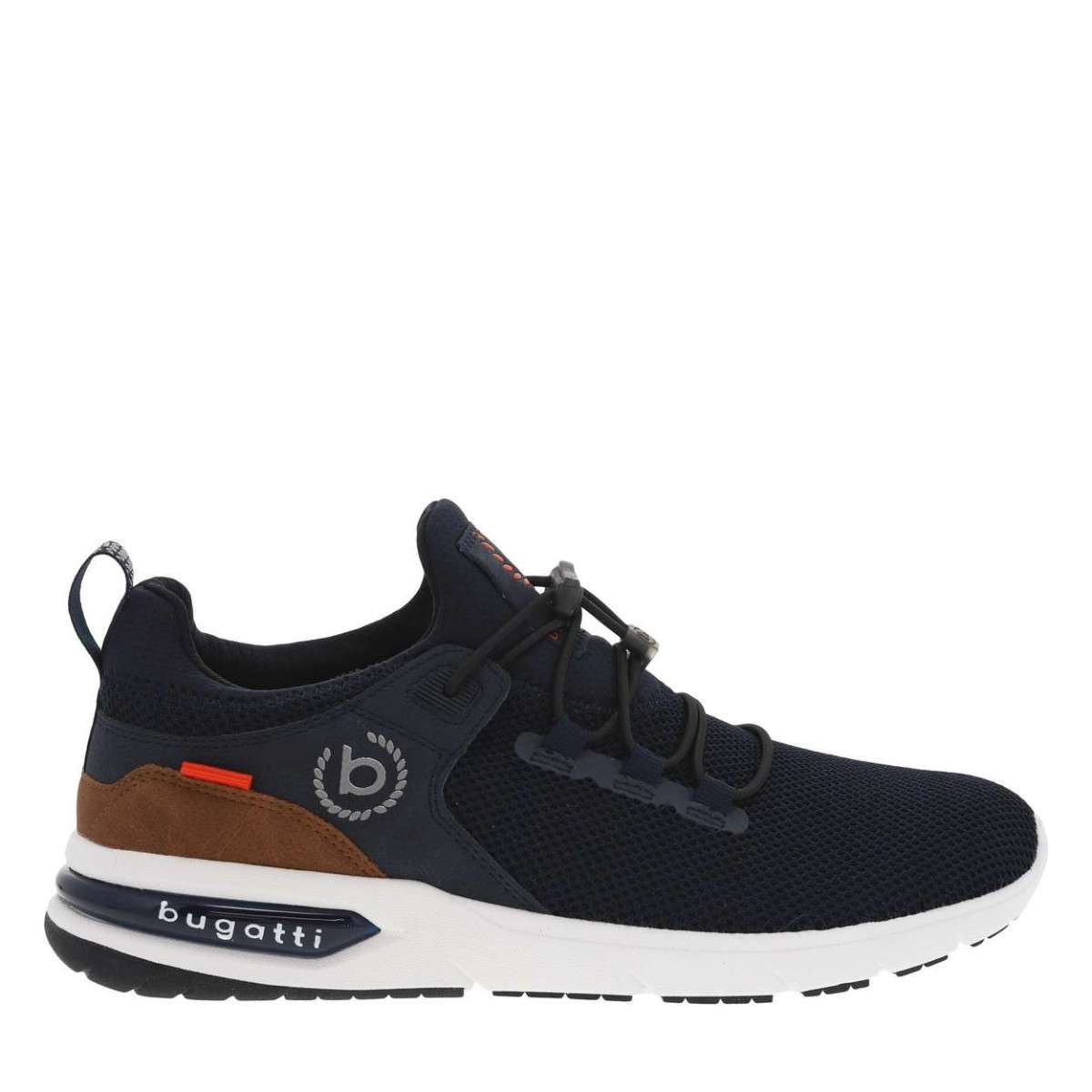 Baskets basses bleu, BUGATTI