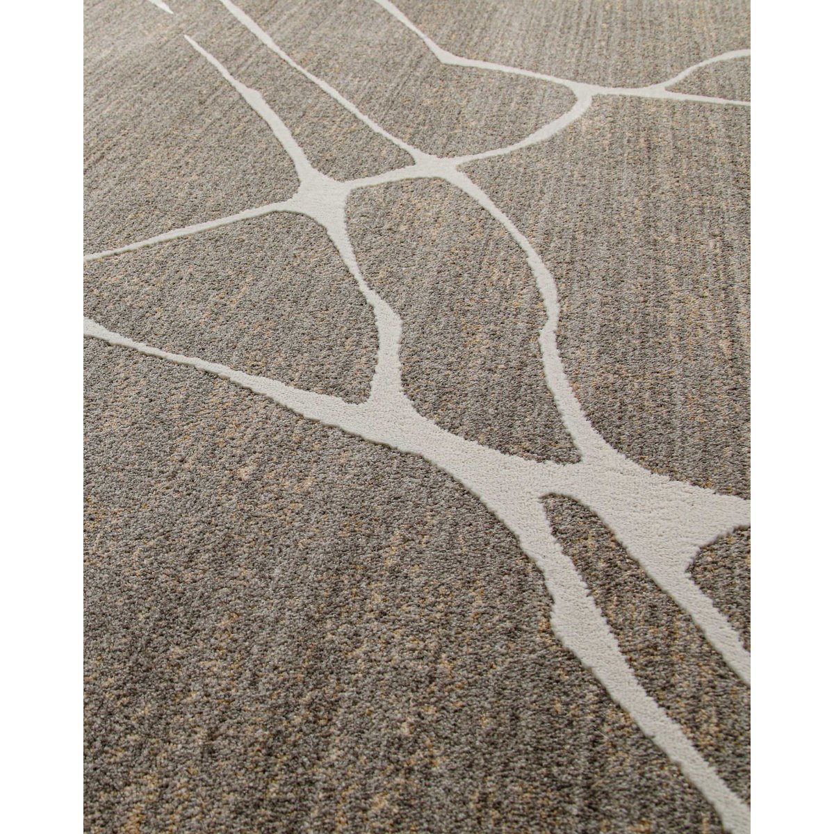 WECONhome Elite par Esprit, tissé machine, tapis poils courts, motif marbre avec effet relief, certifié OEKO-TEX® ,  Elite beige gris, ESPRIT
