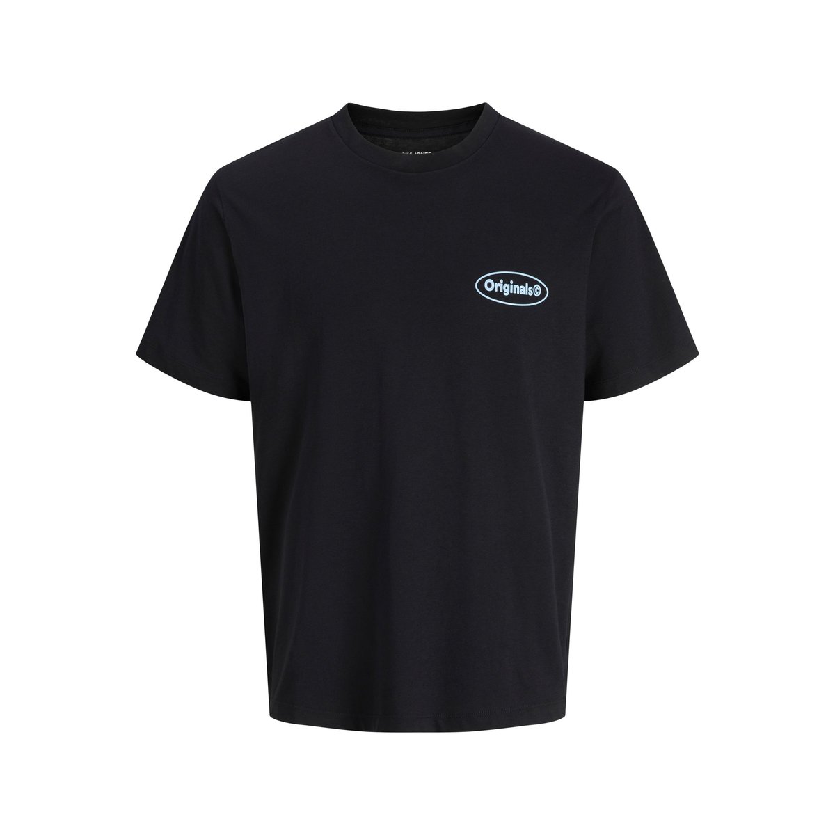 T-Shirt black 1, JACK & JONES JUNIOR