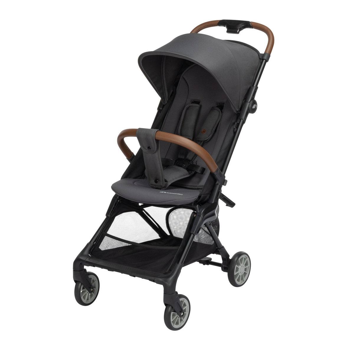 Poussette naissance ultra compacte Zephir, compatible cabine gris mineral, BEBECONFORT