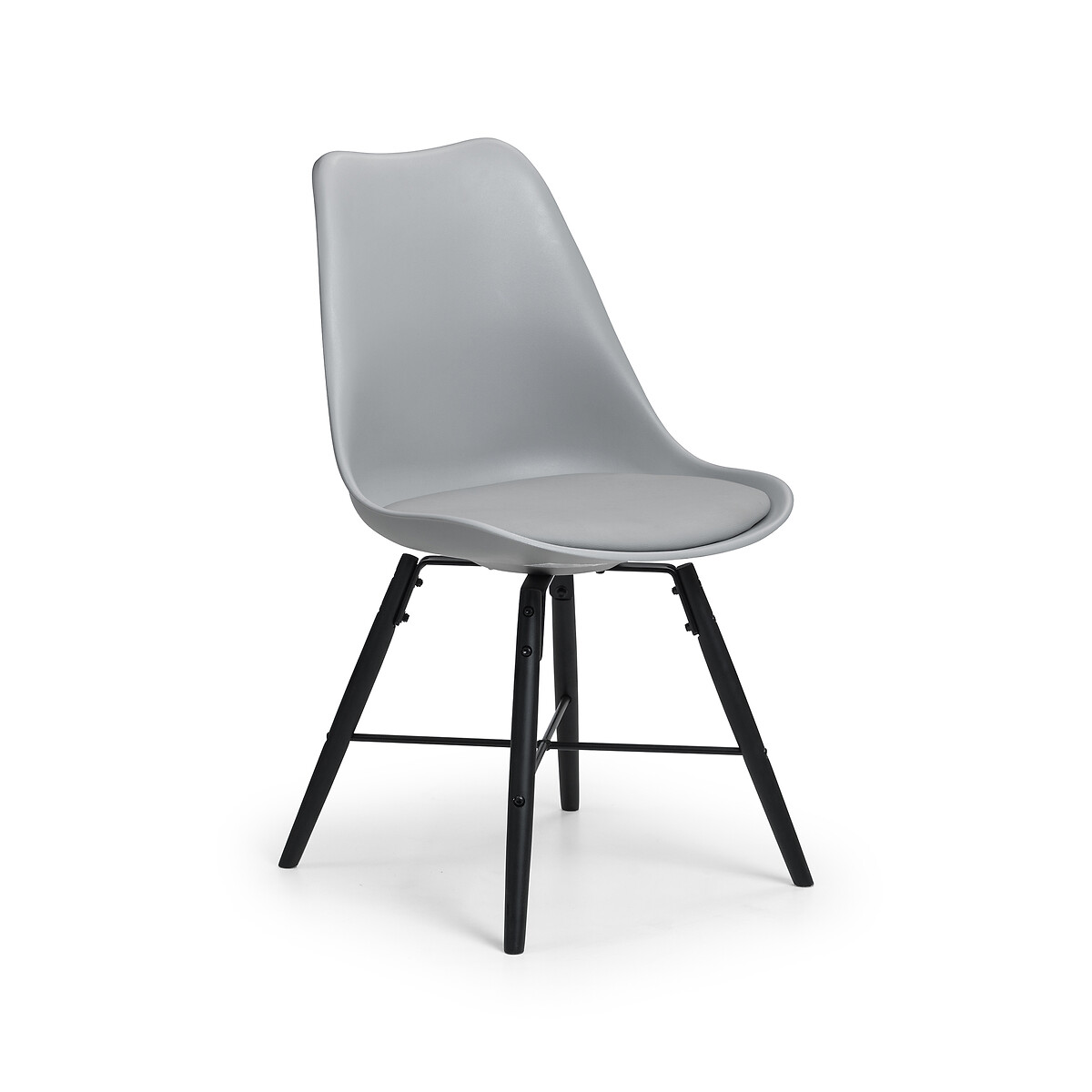 Novie Scandi Dining Chairs (Set of 2) grey, SO'HOME