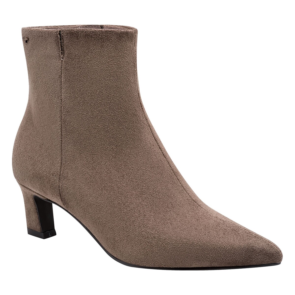 Bottines pointues taupe, TAMARIS