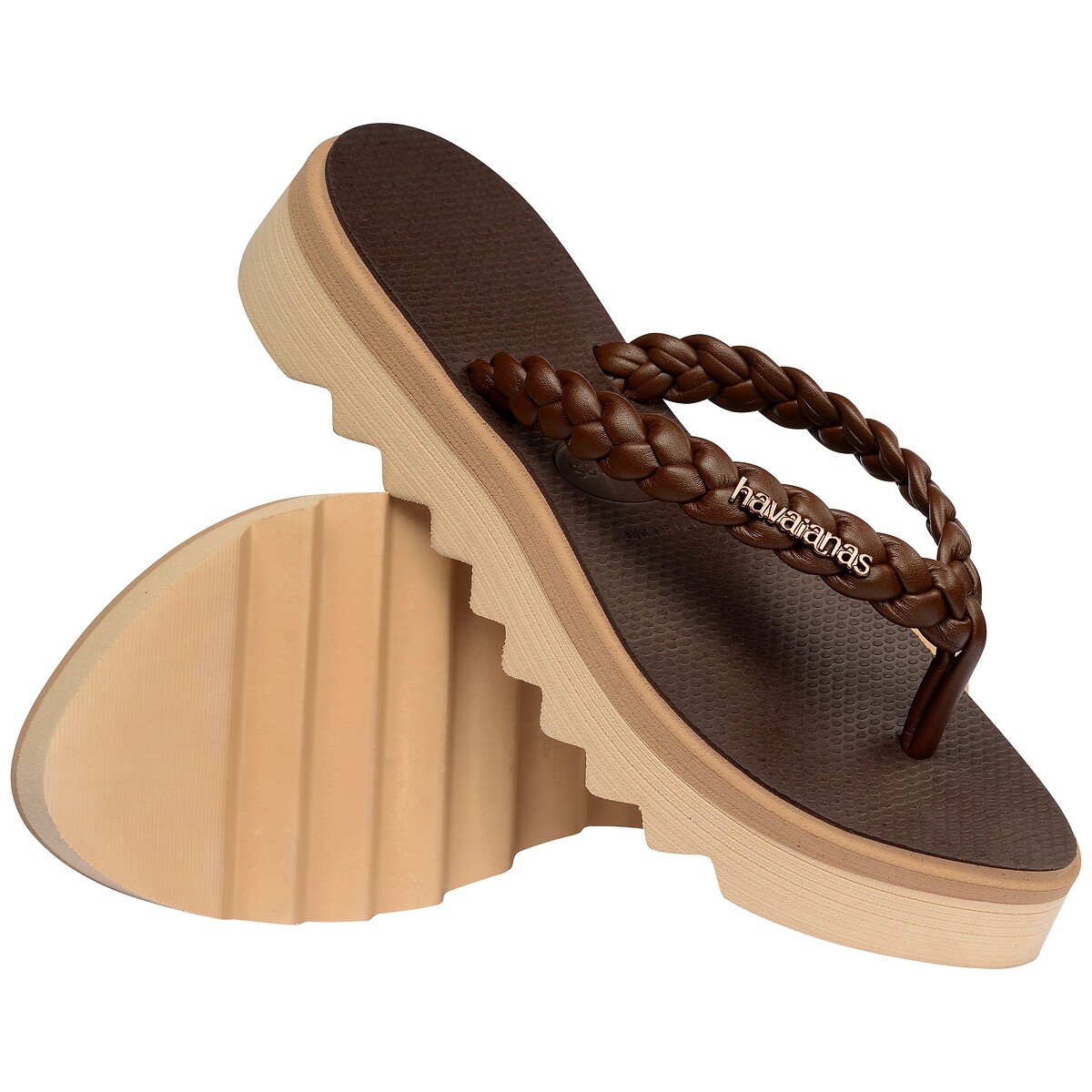 Teenslippers SLIM POINT BOHO kastanje, HAVAIANAS