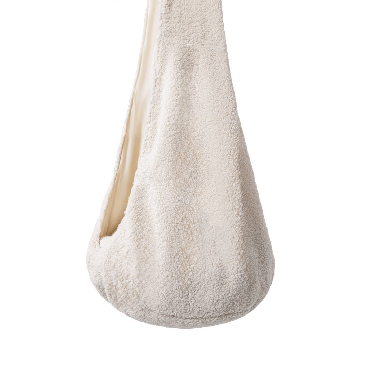 Balançoire cocon peluche BEARLY crème, MEOW BABY