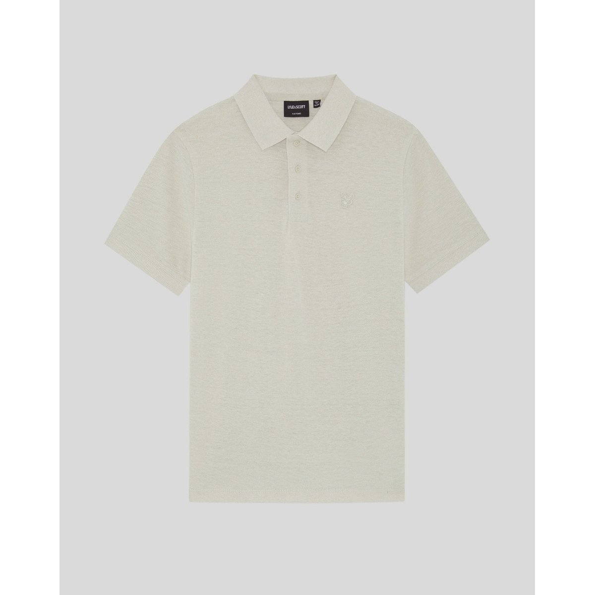 Polo en lin blanc crique, LYLE & SCOTT