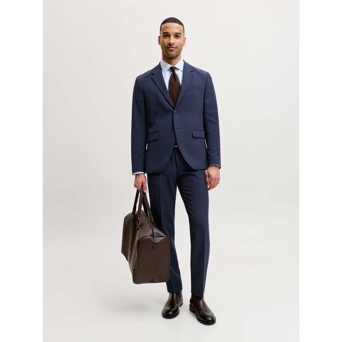 Pantalon De Tailleur dark navy, JACK AND JONES PREMIUM