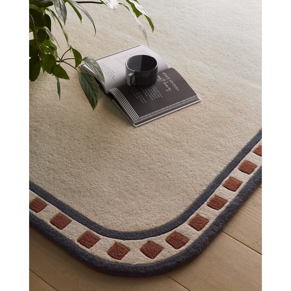 Origin Borderline Rug natural, SO'HOME