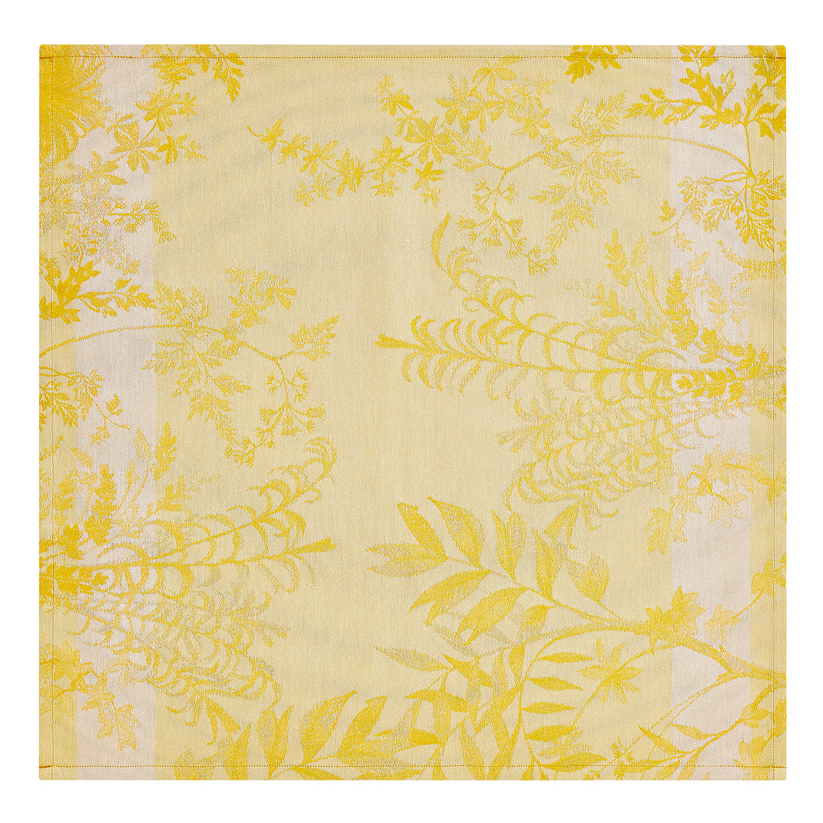 Serviette de table en Coton, JARDIN D'EDEN pollen, LE JACQUARD FRANCAIS