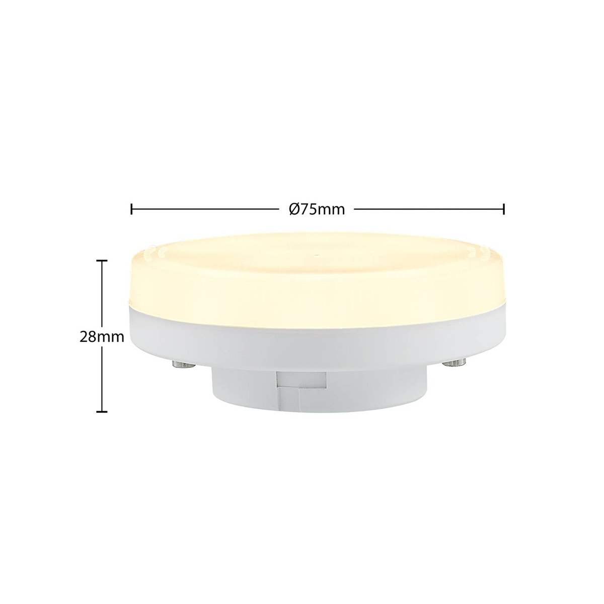 Ampoule GX53 LED, Gx53 6W LED couleur unique, ARCCHIO