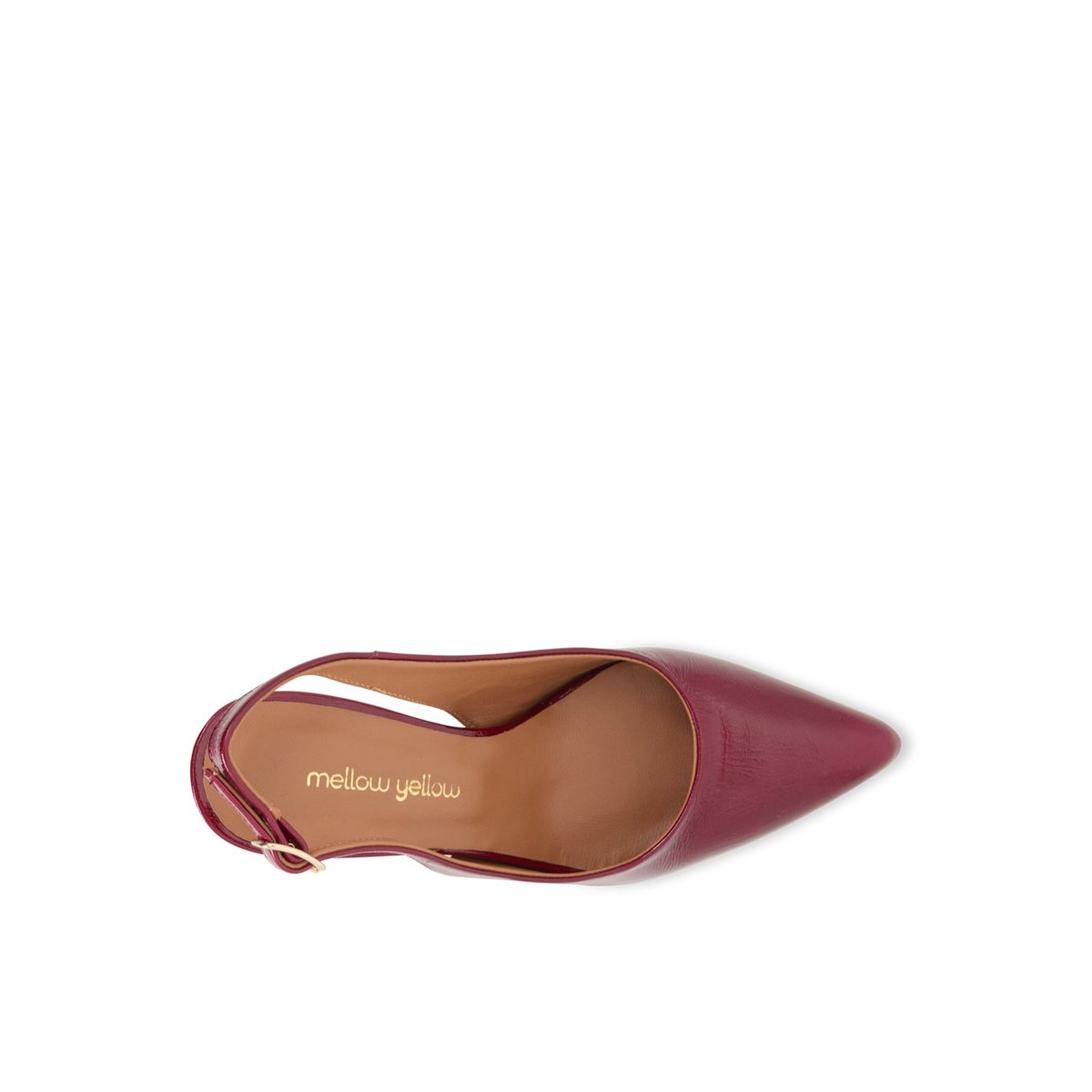 Escarpin en cuir SAPHIR cerise, MELLOW YELLOW