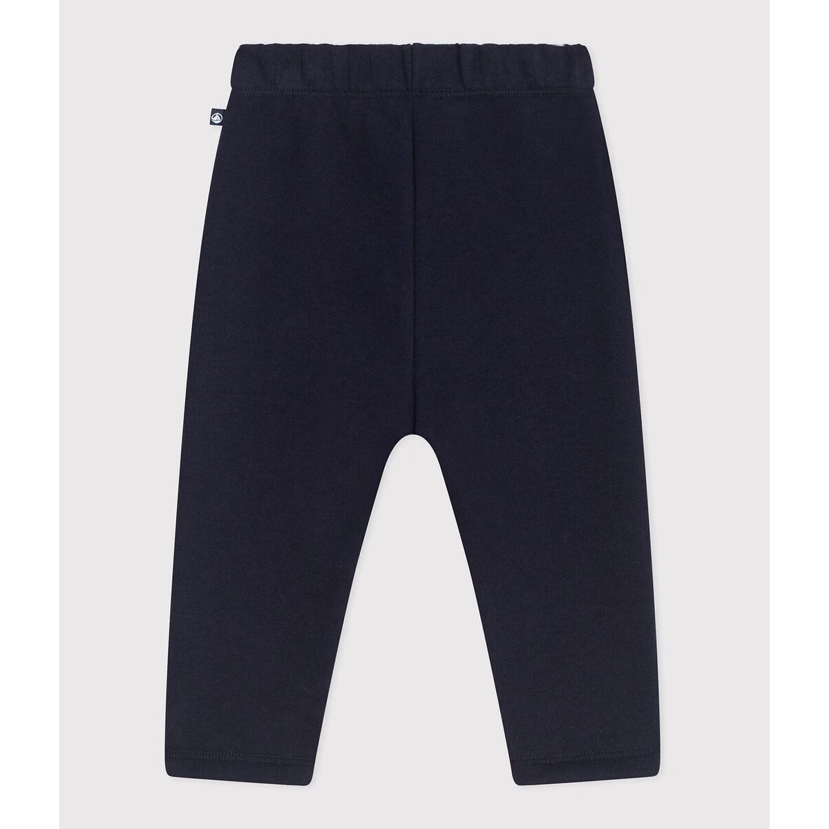 Pantalon en coton bleu marine, PETIT BATEAU