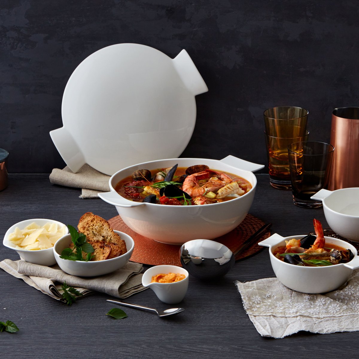 Soupière 4 Pers. SOUP PASSION blanc, VILLEROY & BOCH
