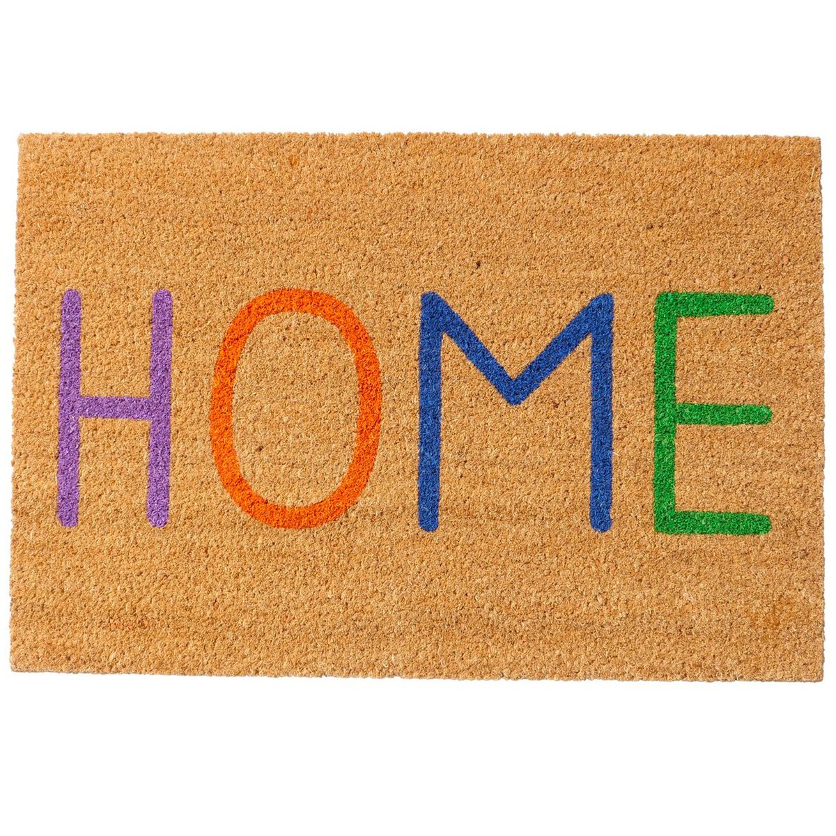 Paillasson coco Home 60x40x1.5cm multicolore, WADIGA