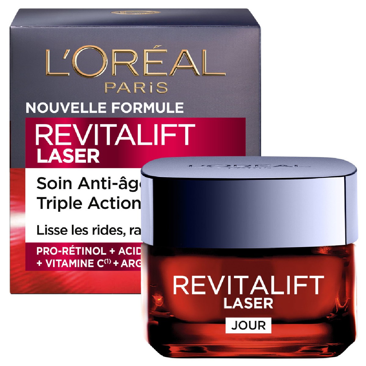 Soin Anti-Âge Jour Revitalift Laser 50ml couleur unique, L'OREAL PARIS