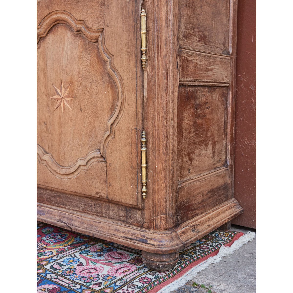 Buffet en bois Gilbert N°1631 - Bon état bois foncé, DEBONGOUT
