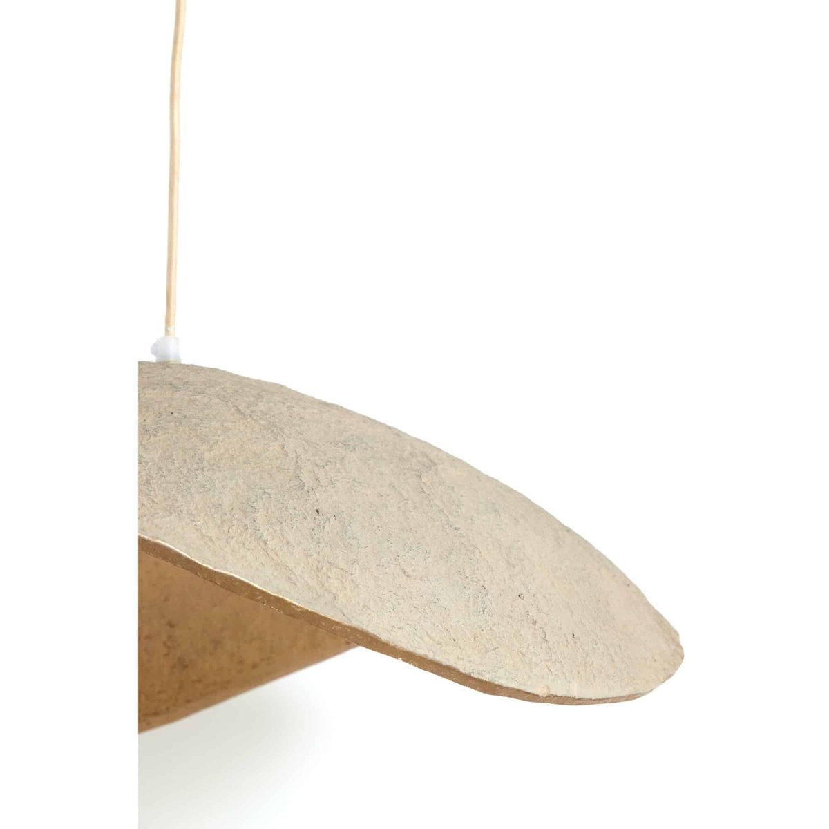 Suspension Papier LONIA gris antique, LIGHT & LIVING