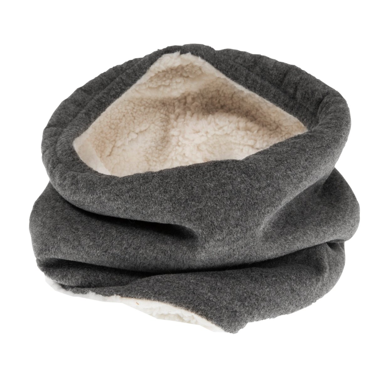 Tour de cou doublure sherpa gris, ISOTONER