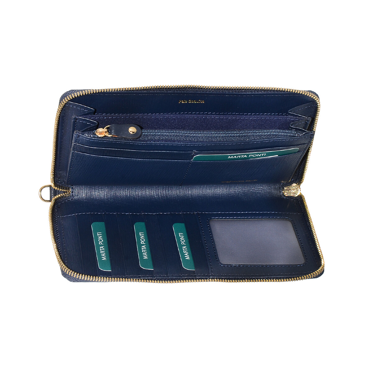 Porta-moedas Sahara 007, MARTA PONTI blue, MARTA PONTI