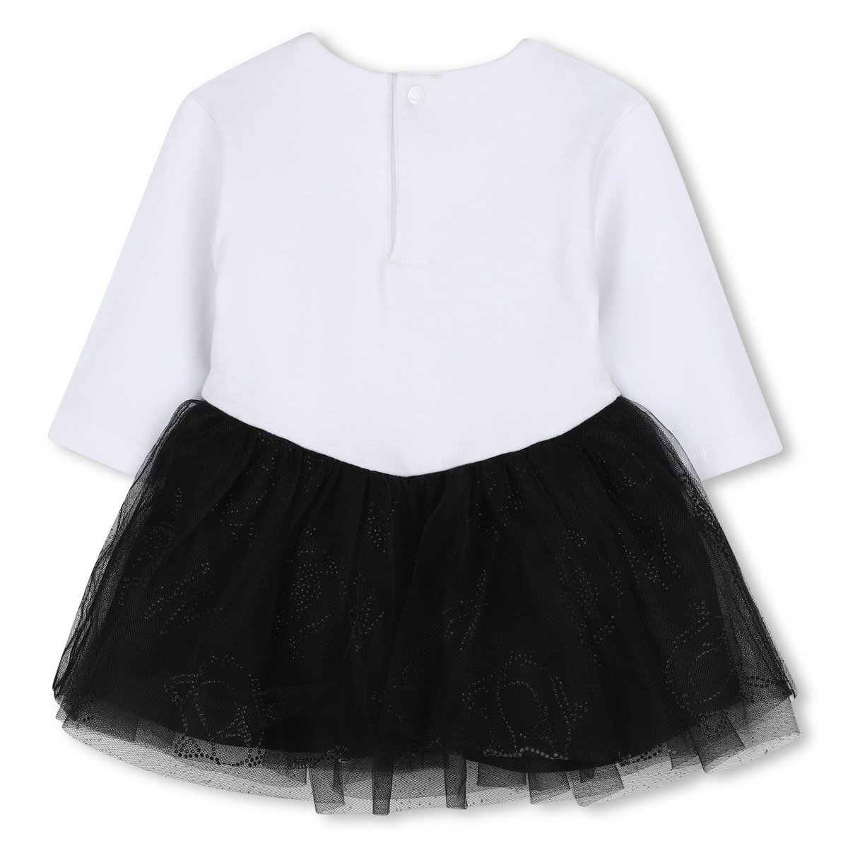 Robe de cérémonie noir blanc, KARL LAGERFELD KIDS