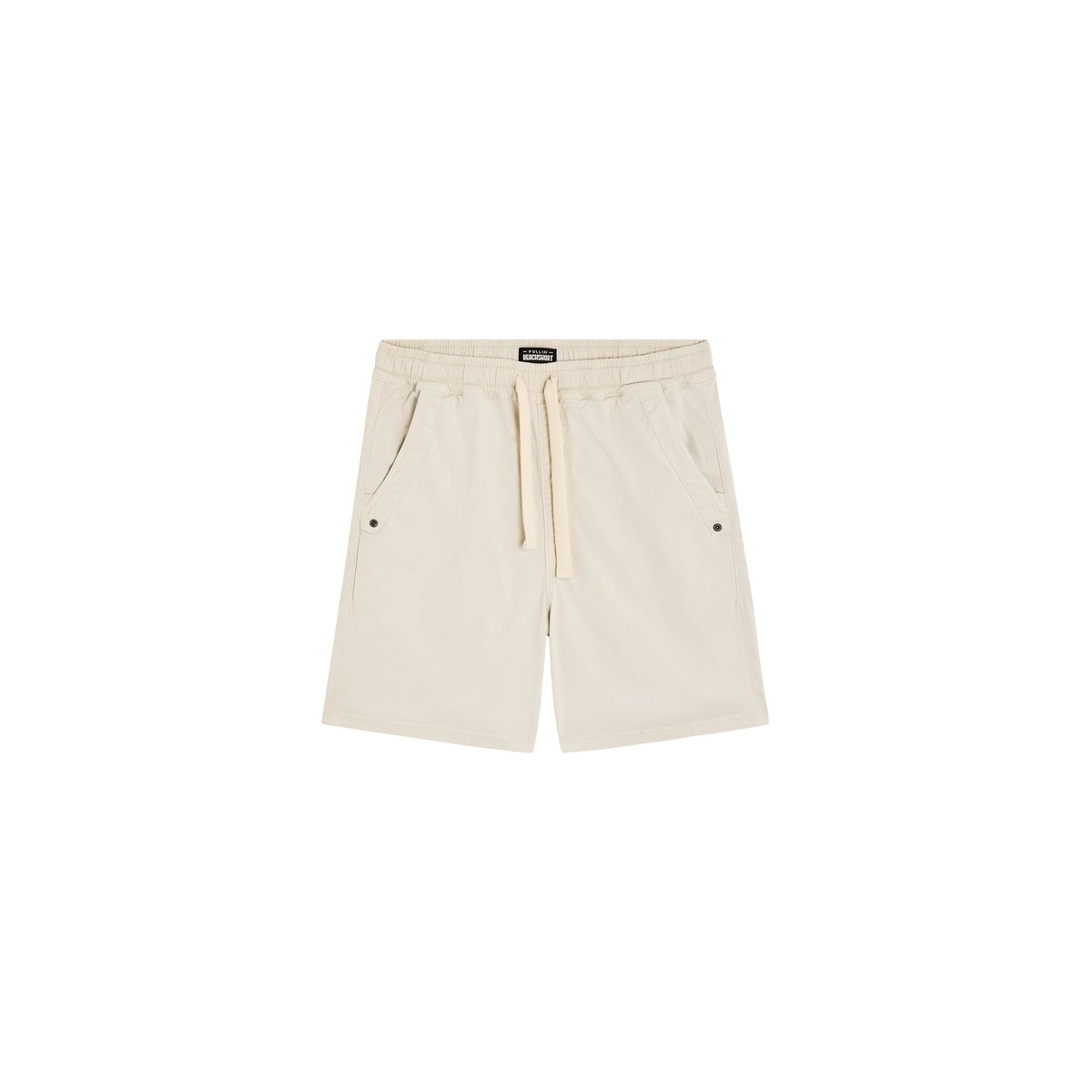 SHORT LOOSE BONE blanc casse, PULLIN