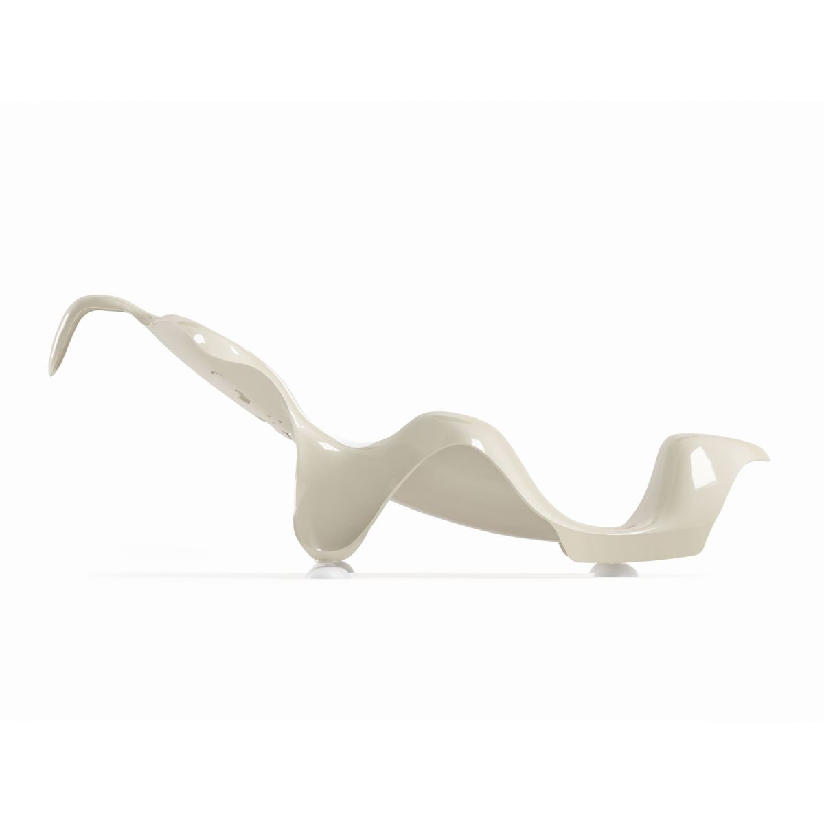 Transat de bain Buddy blanc cassé beige couleur unique, OK BABY