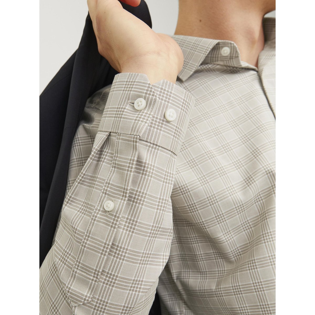 Chemise Habillée greige, JACK & JONES