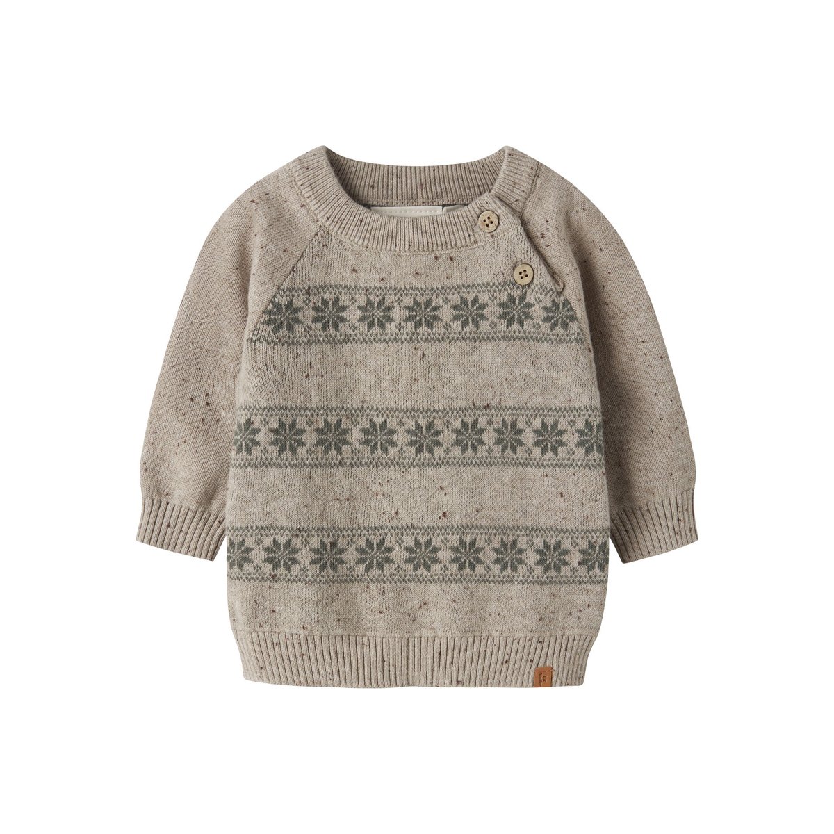 Pull En Maille gris - oxford tan1, NAME IT