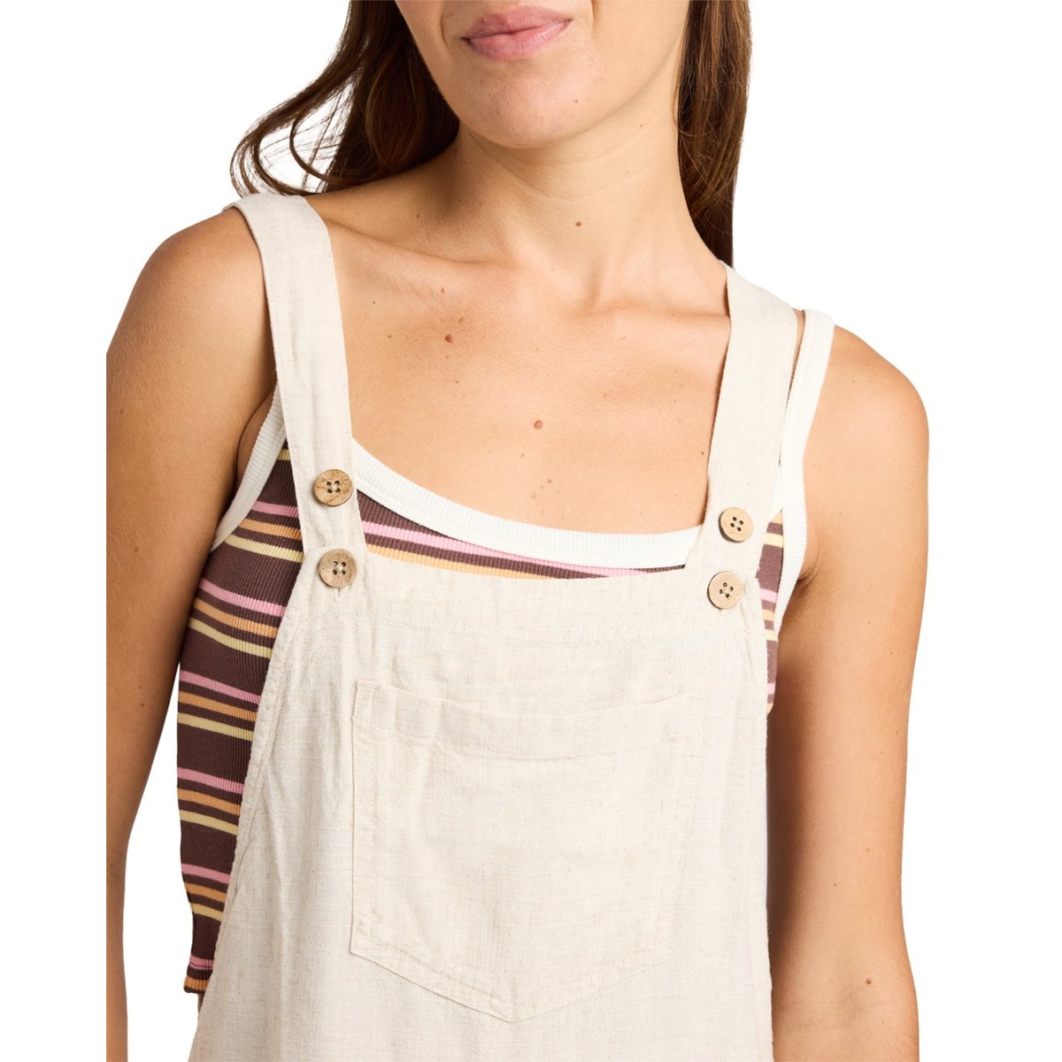 Salopette courte EASY ISLE MINI. beige natural, ROXY