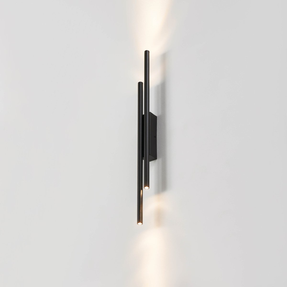 Applique LED noire épurée en aluminium - GALI noir, KOSILUM