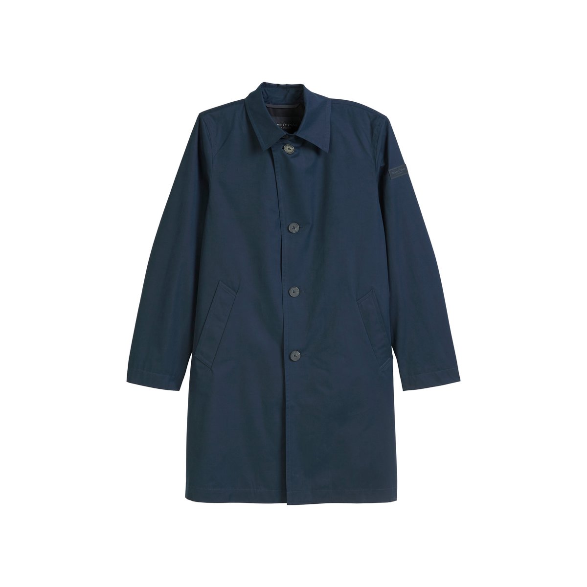 Manteau court regular dans le style carcoat bleu foncé, MARC O'POLO
