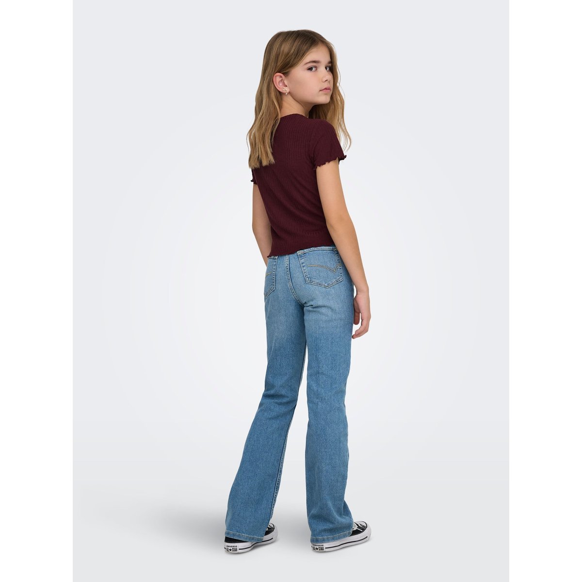 Jean Flared light blue denim, KIDS ONLY