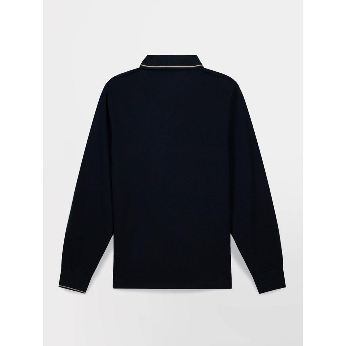 Polo manches longues NYLASPOL marine, TBS