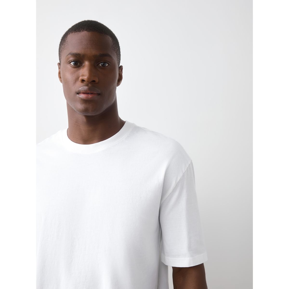 T-shirt en coton essential, lot de 6 blanc, NEXT