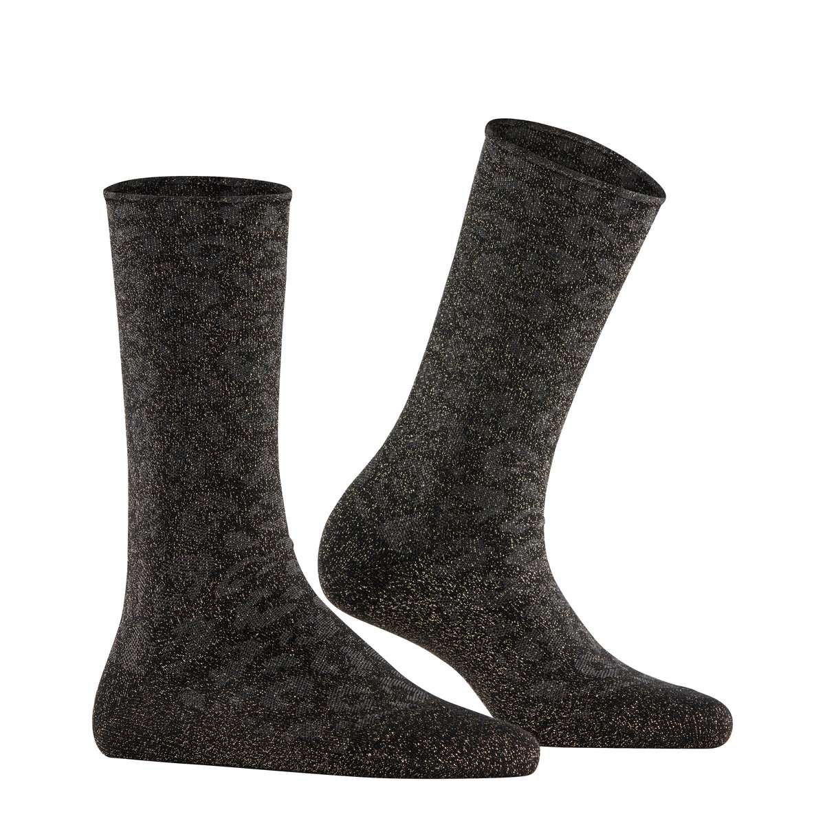 Chaussettes Shiny Special Edition noir basique, FALKE