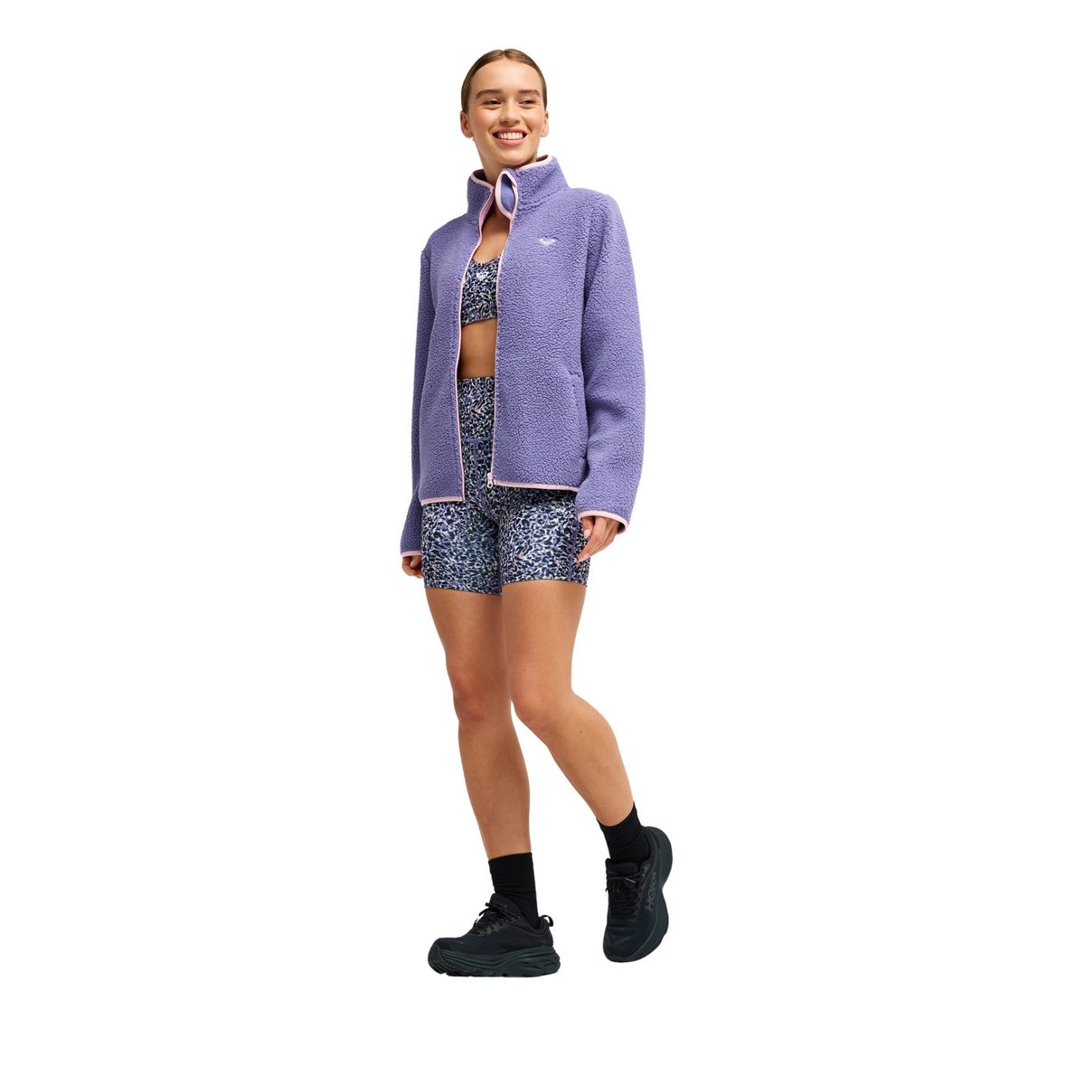 Polaire de sport WAVES OF WARMTH. violet twilight purple, ROXY