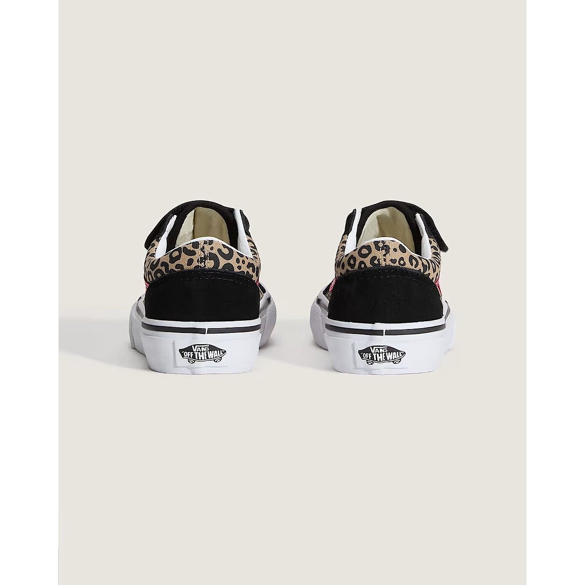 Baskets basses à scratchs, UY OLD SKOOL V léopard, VANS