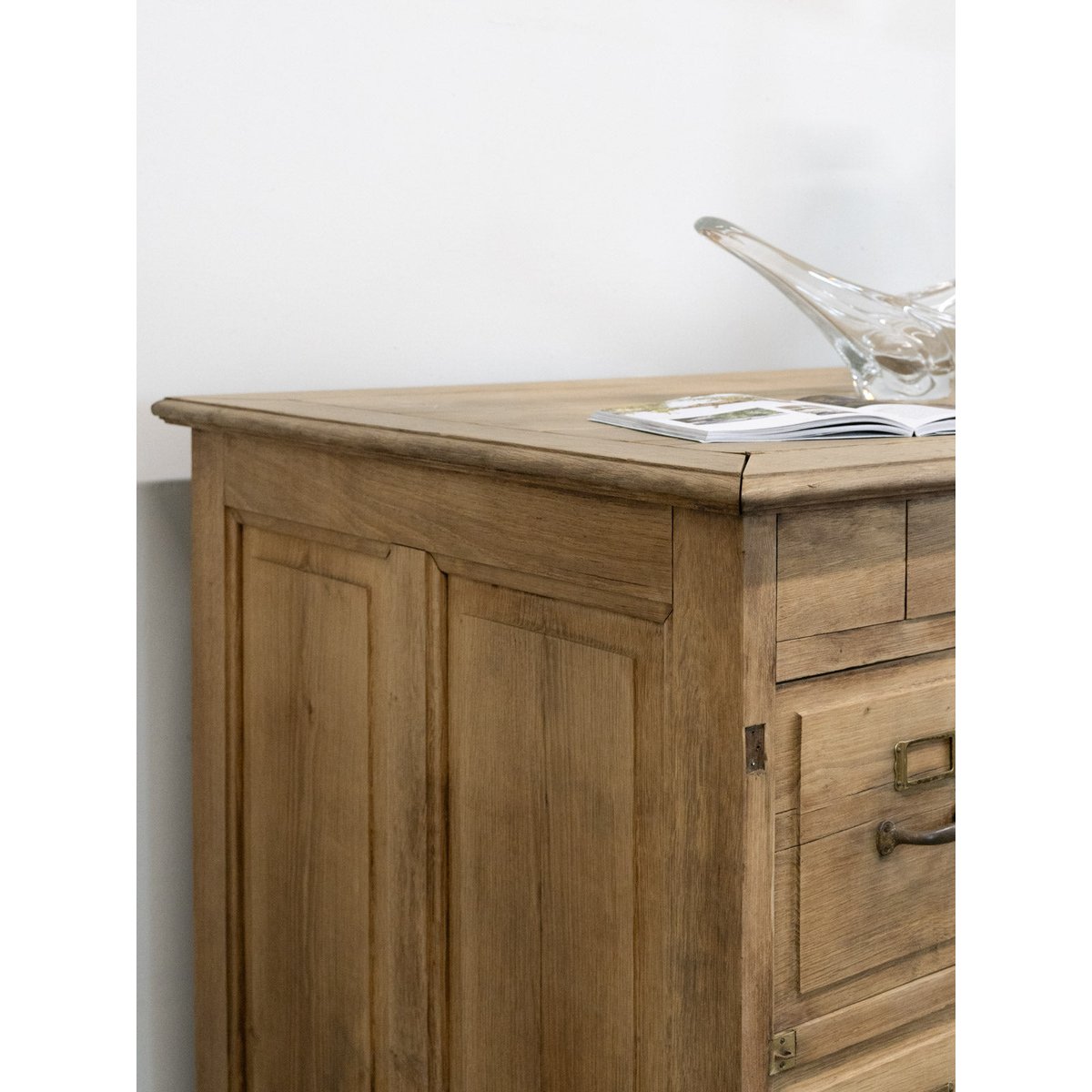 Grand meuble de métier à tiroirs Fernand N°384 - Bon état bois clair, DEBONGOUT