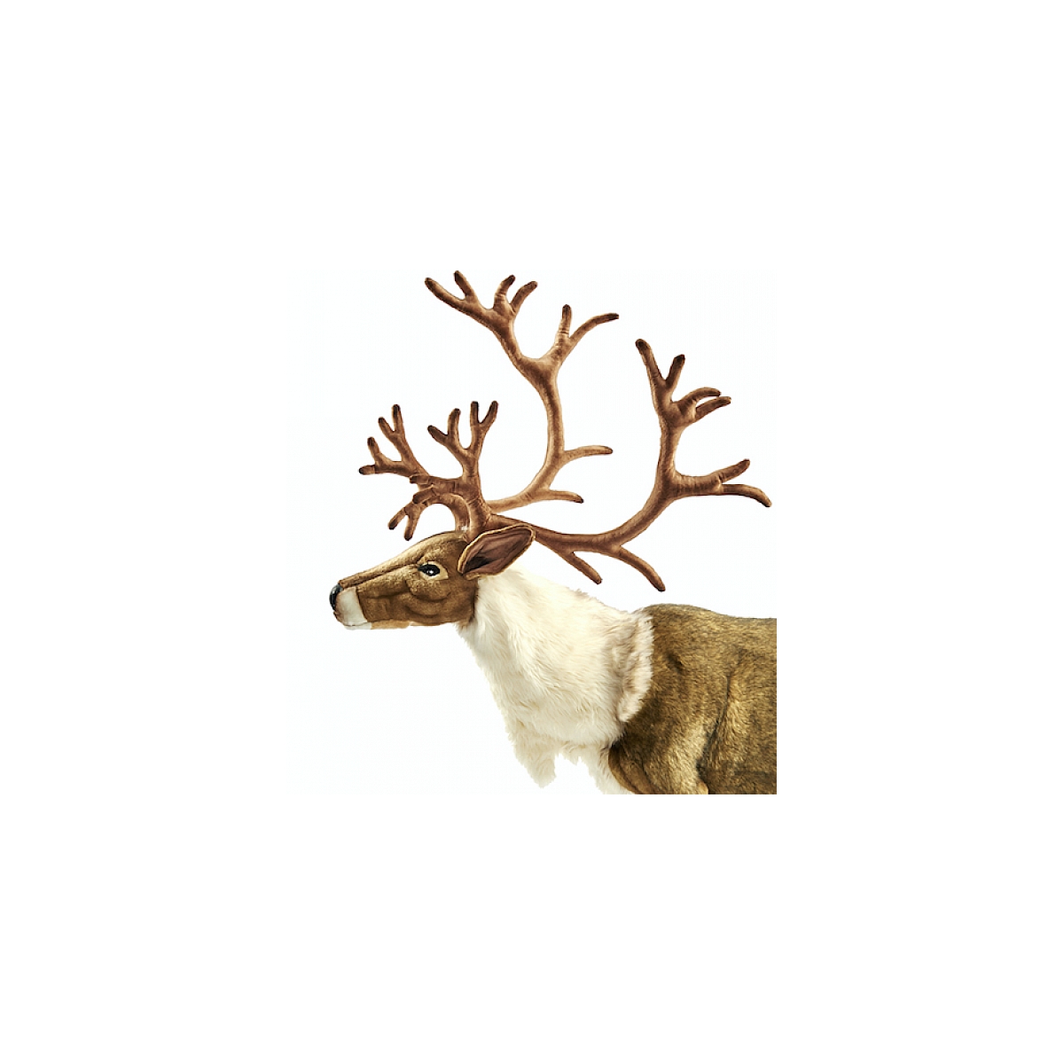 Peluche Geante Renne Nordic couleur unique, HANSA