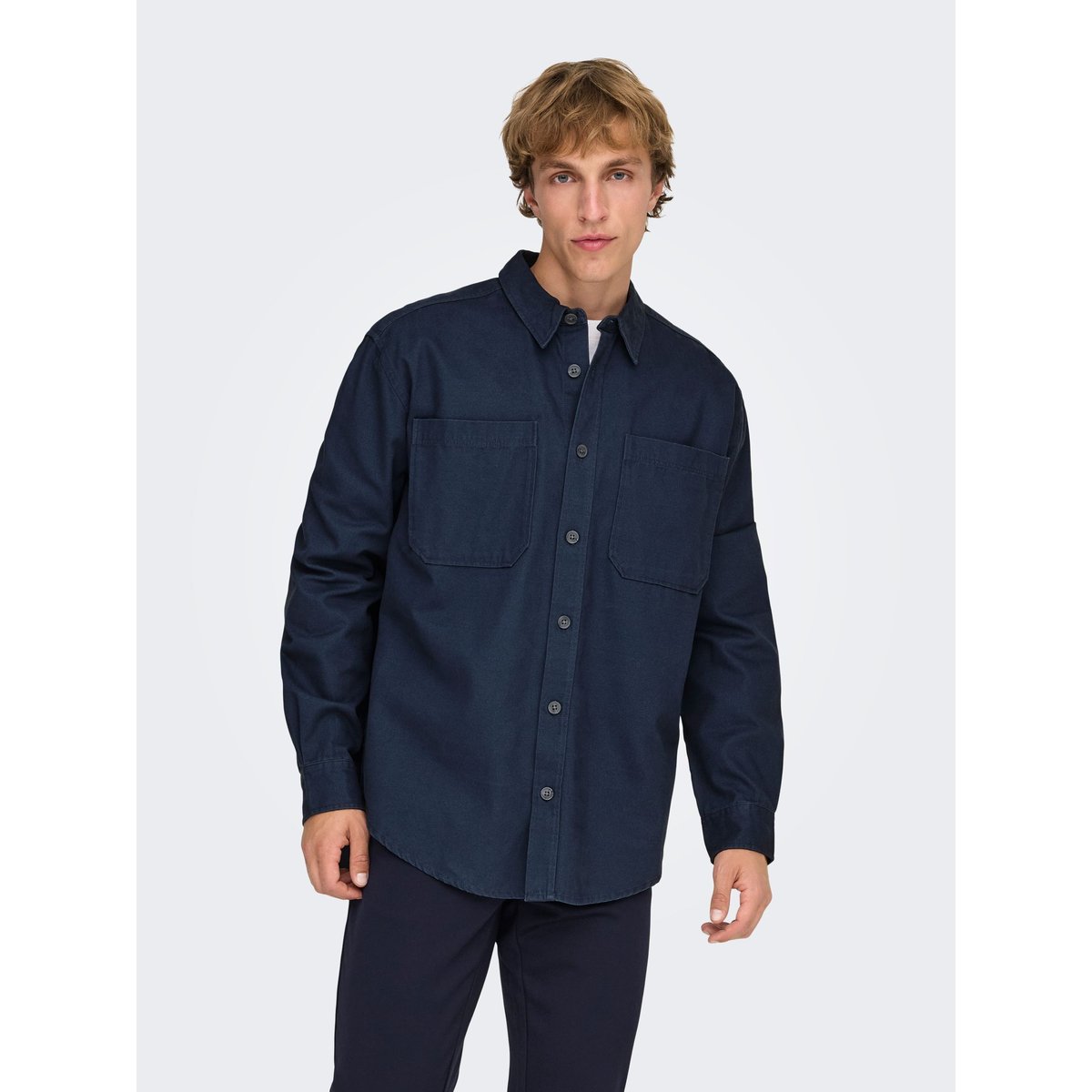 Surchemise blue nights, ONLY & SONS