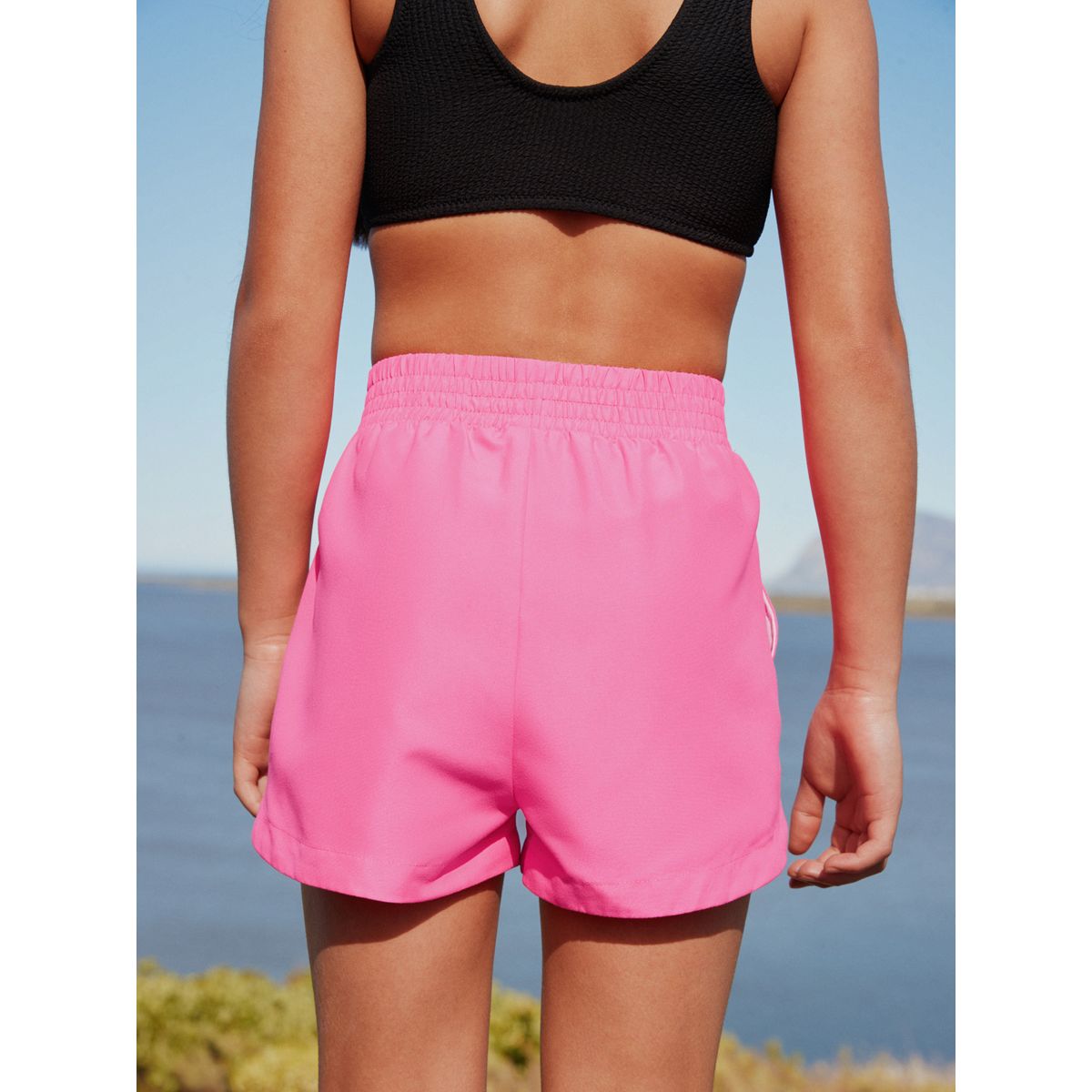 Short de plage rose corail, NEXT