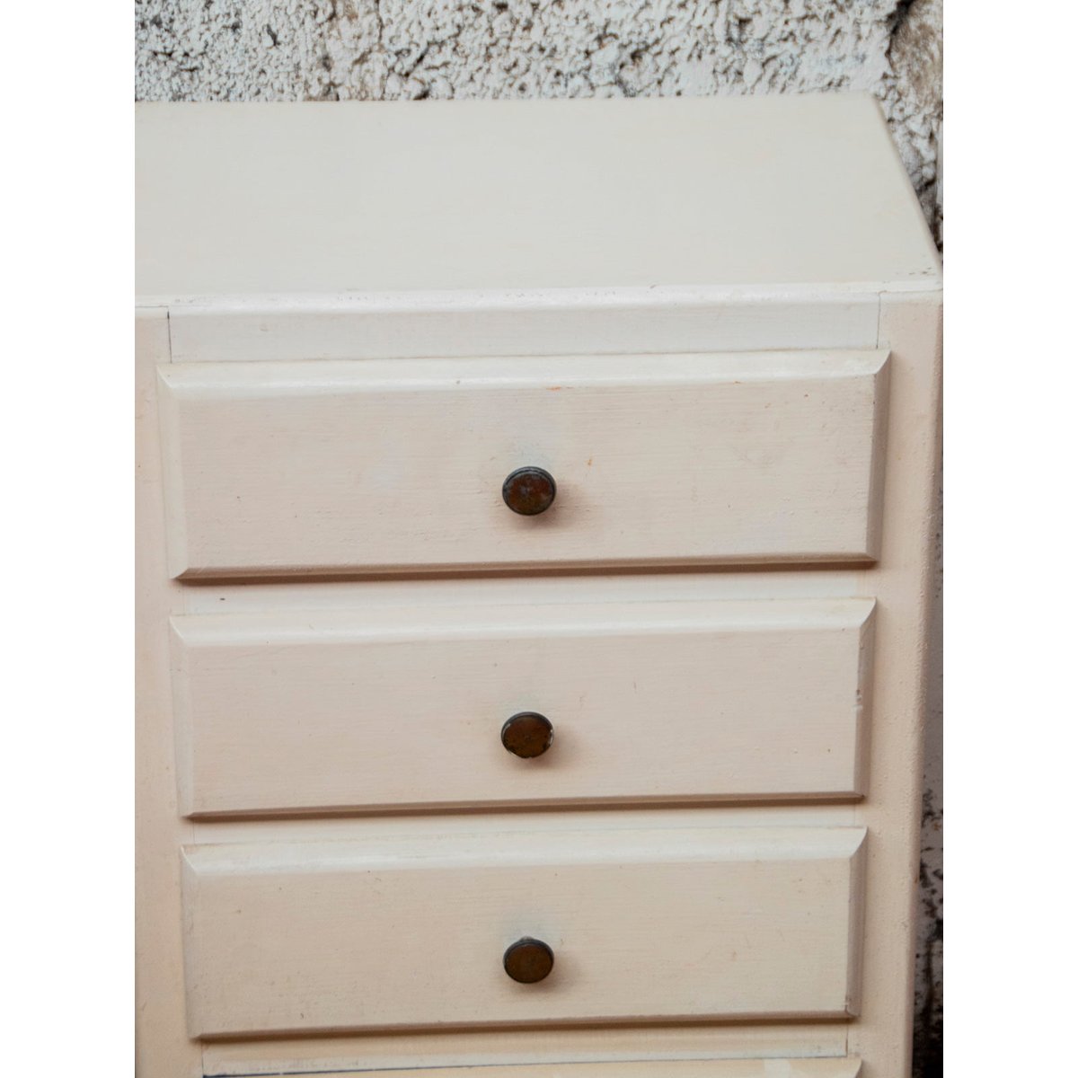 Semainier blanc en bois Valery N°69 - Bon état blanc, DEBONGOUT