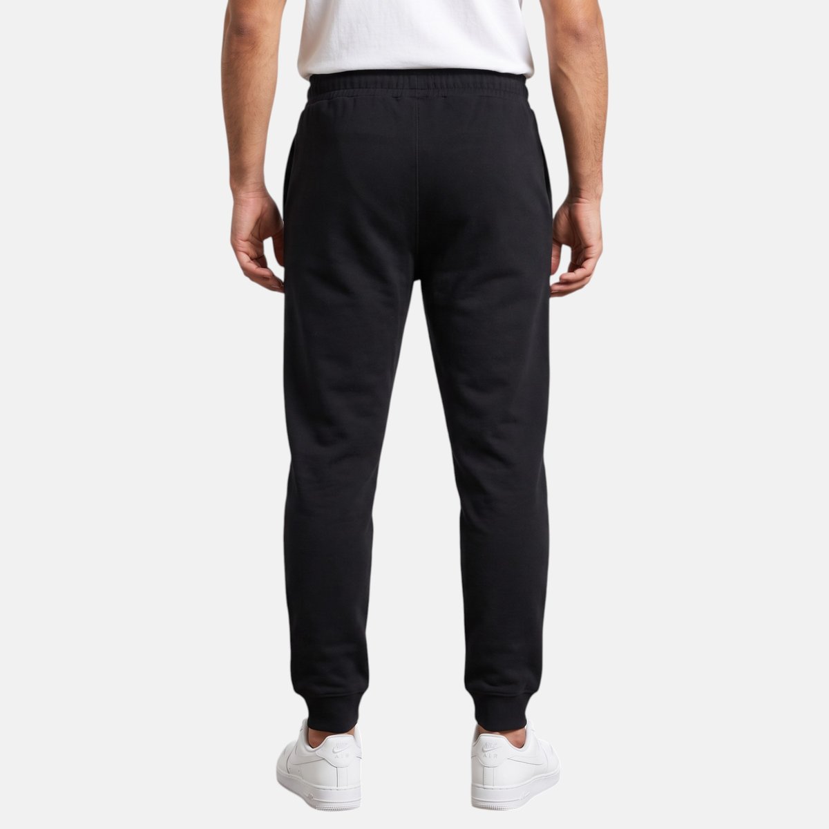 Pantalon de jogging à cordon de serrage, coupe droite, poches latérales et bas resserrés SPORTY noir, LEE COOPER