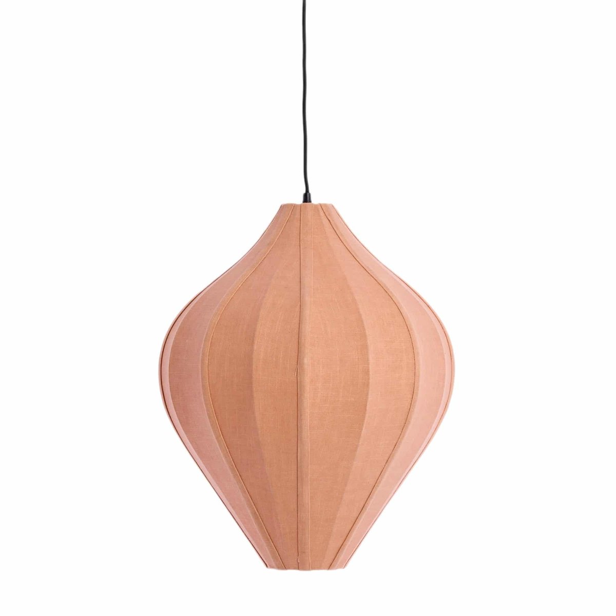 Lampe Suspendue Textiles PASTO rose clair, LIGHT & LIVING