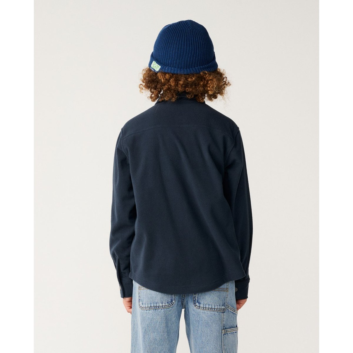 Chemise chaude enfant SESSIONS POLAR dark navy, RIP CURL