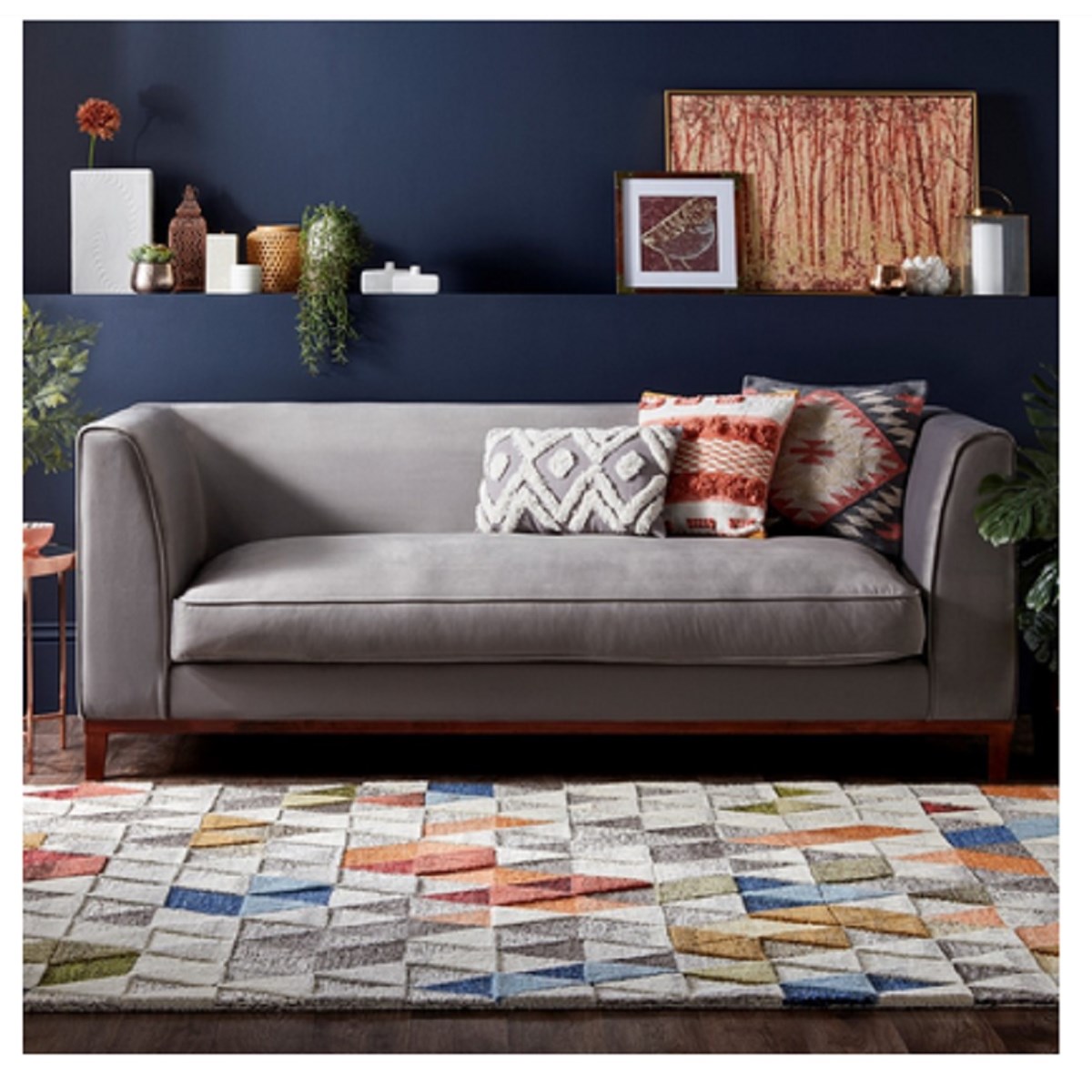 Tapis en laine AMARI multicolore, FLAIR RUGS