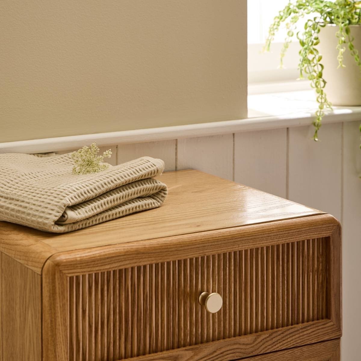 Chiffonnier 5 tiroirs - AVA bois clair, CALICOSY