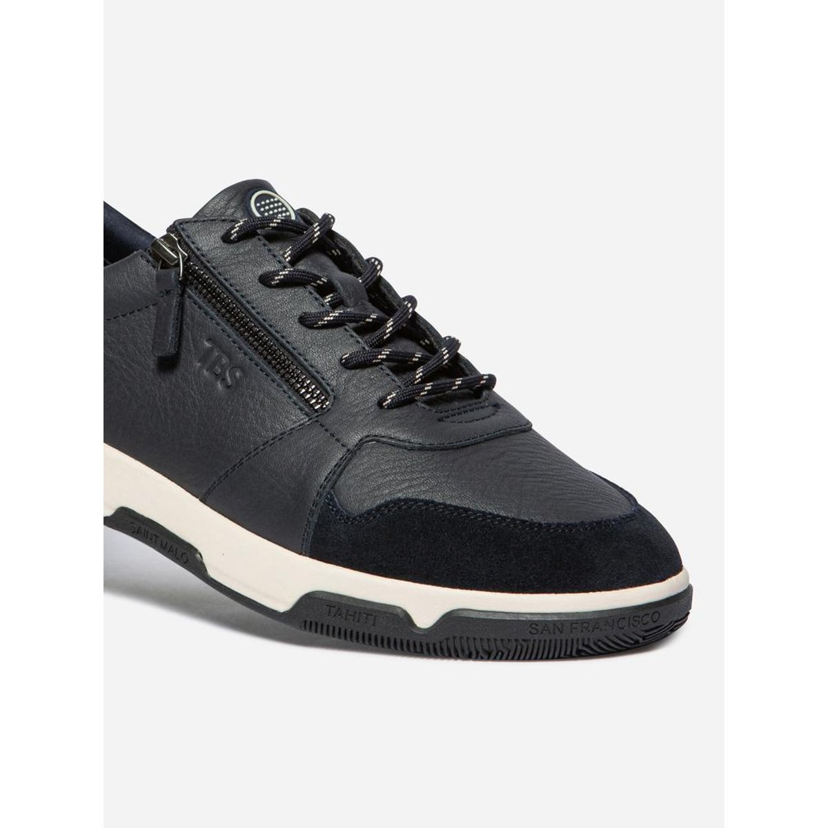 Baskets zippées GEDEZIP navy, TBS